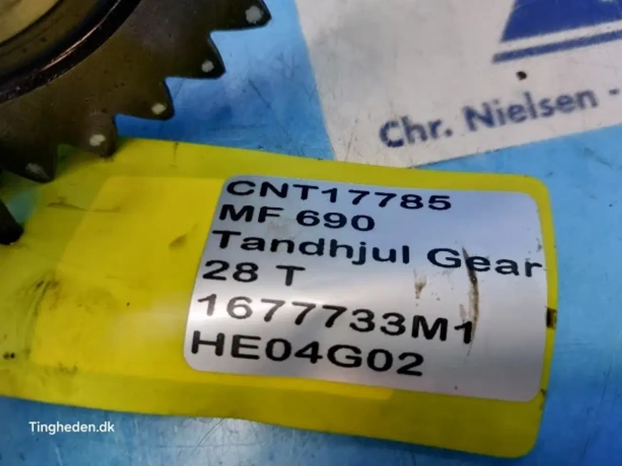 Billede 11 - Massey Ferguson 690 Tandhjul Gear 1677733M1