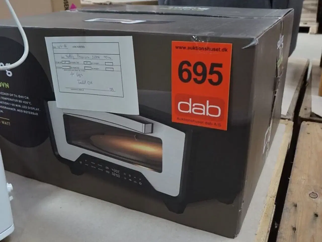 Billede 2 - Salling pizza ovn - Ø40 cm 2600W