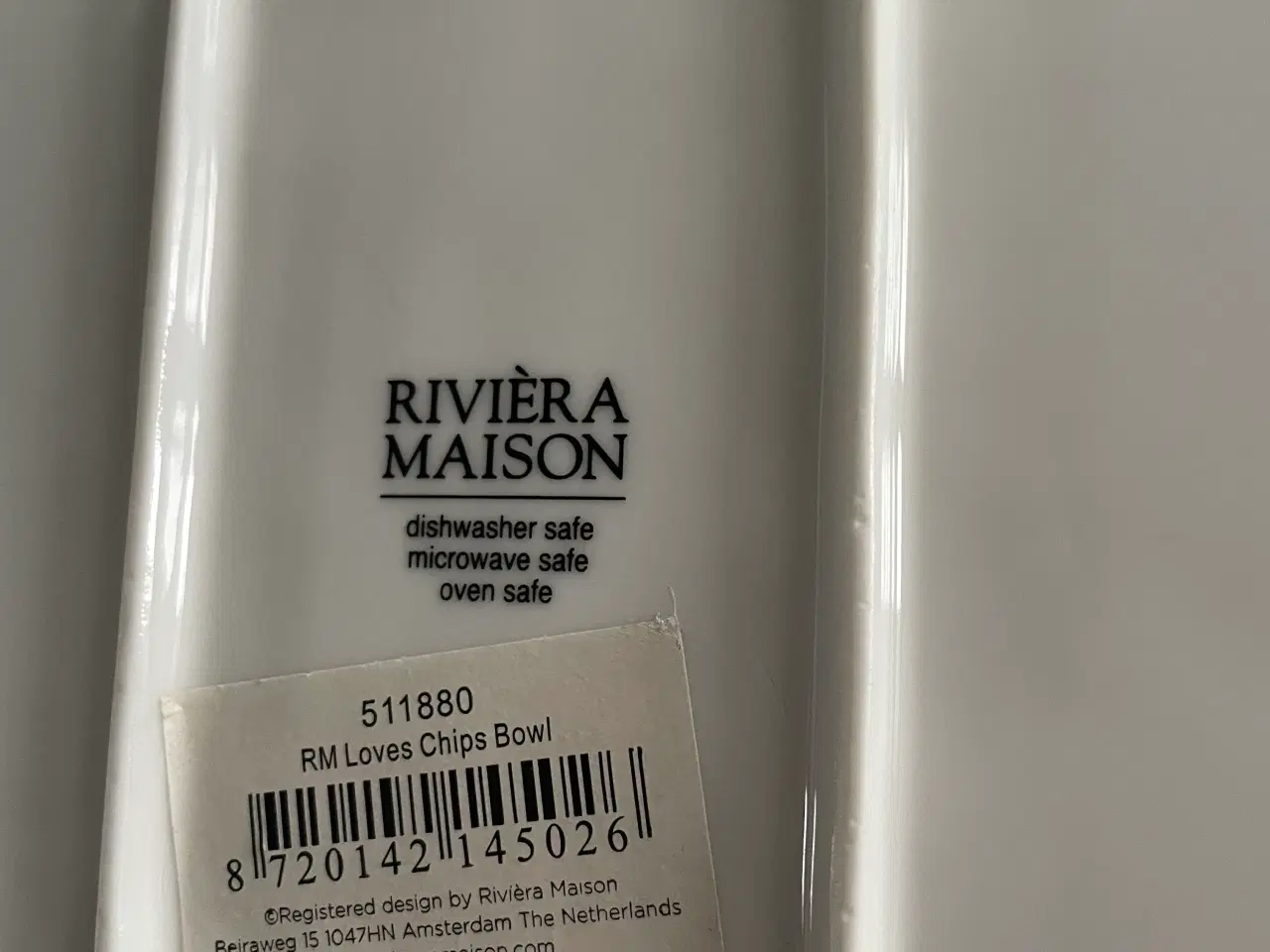 Billede 5 - Riviera Maison tips skål på porcelæn