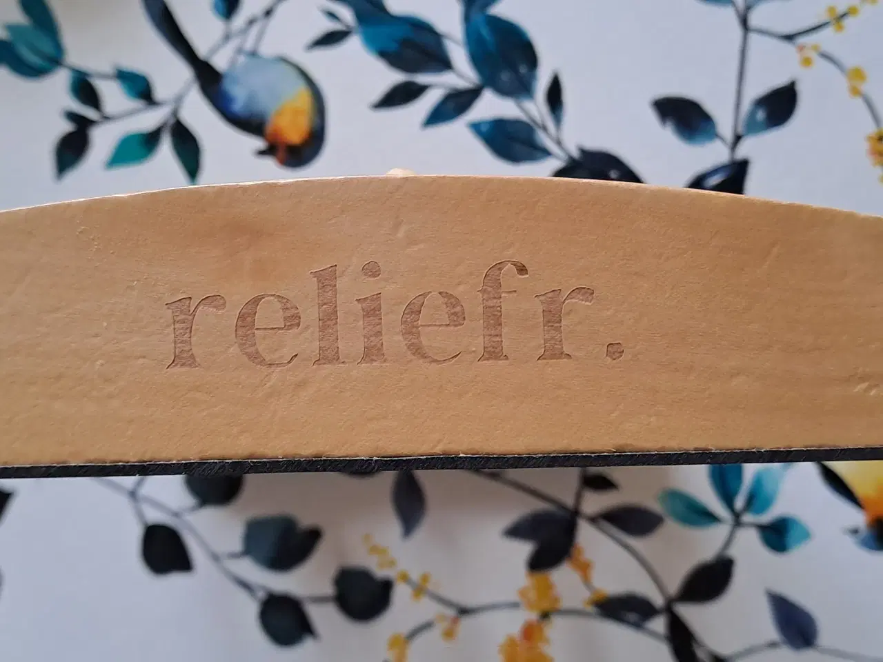 Billede 3 - Træ Fodmassage , aldrig brugt . Reliefr 