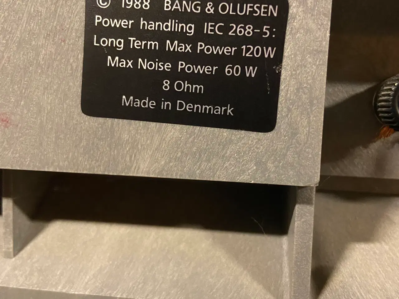 Billede 5 - Bang & Olufsen højttalere - beovox 5000