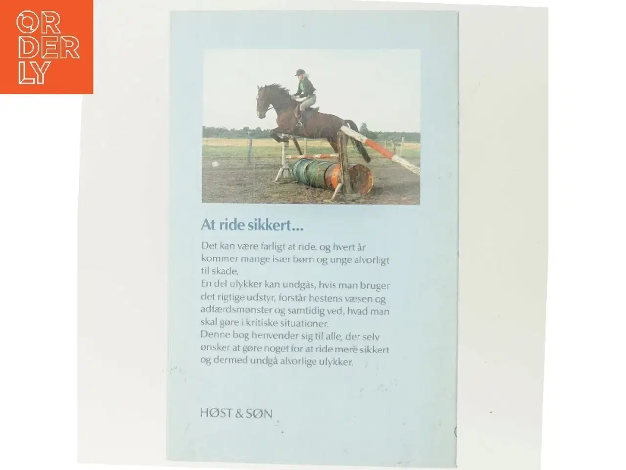 Billede 3 - Sikker Ridning af Petra & Wolfgang Hlzel (Bog)