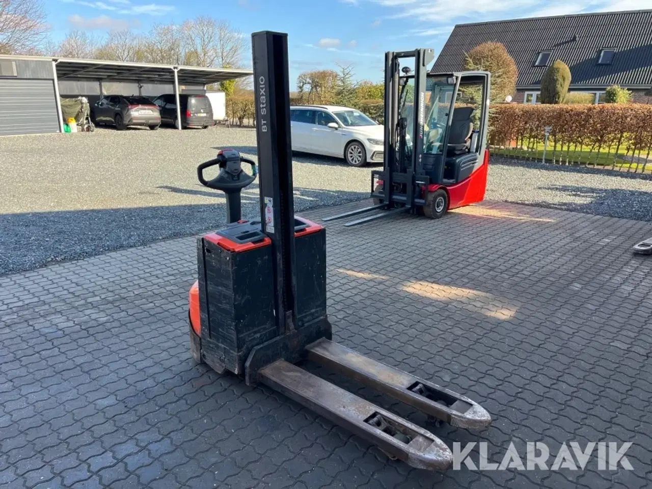 Billede 2 - Dobbelt stabler med monomast Toyota SWE080L