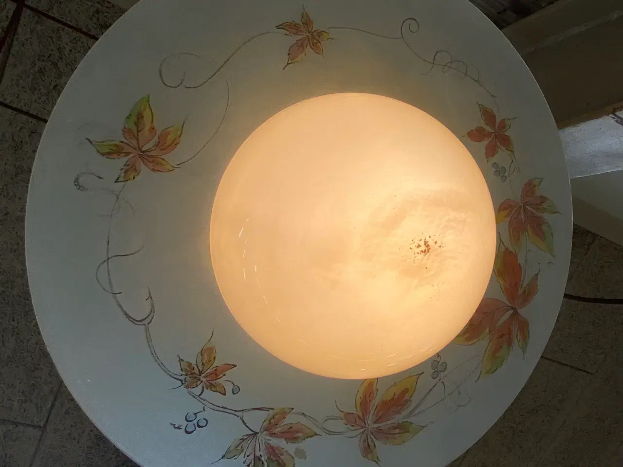 Billede 2 - Flot gammel loftlampe