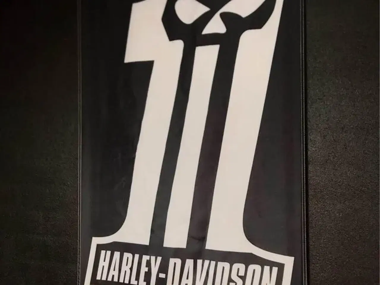 Billede 2 - Flag: Harley-Davidson (#1 Dark Custom)