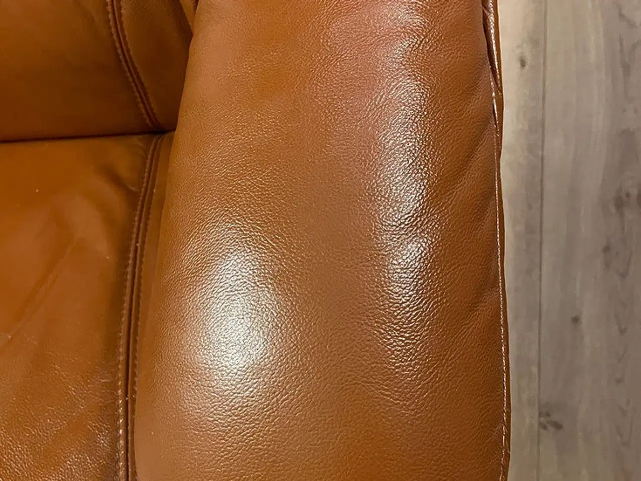 Billede 4 - Retro lænestol i læder