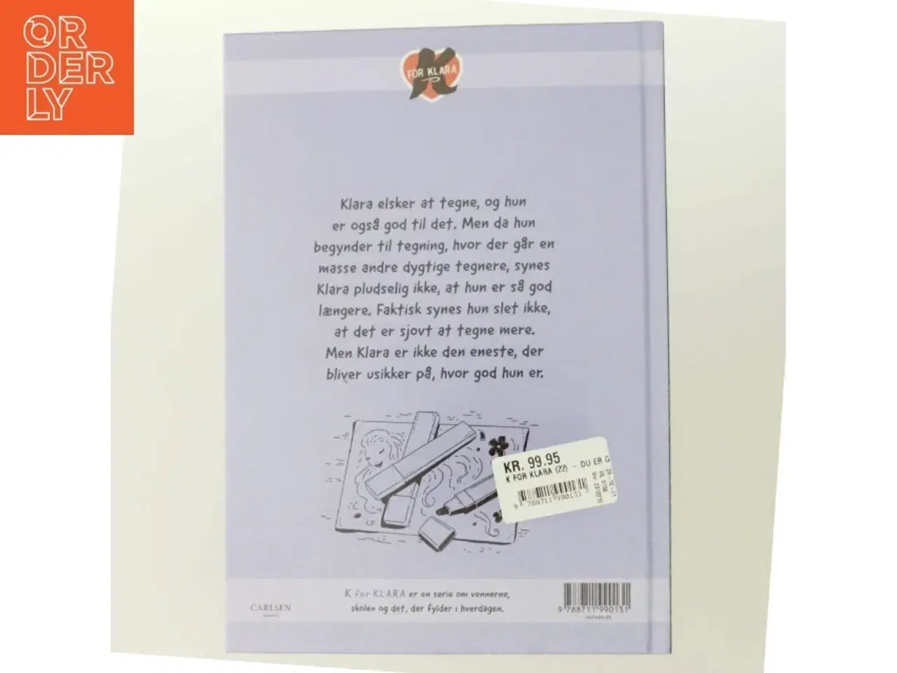 Billede 3 - K for Klara, Du er god nok! af Line Kyed Knudsen (Bog)