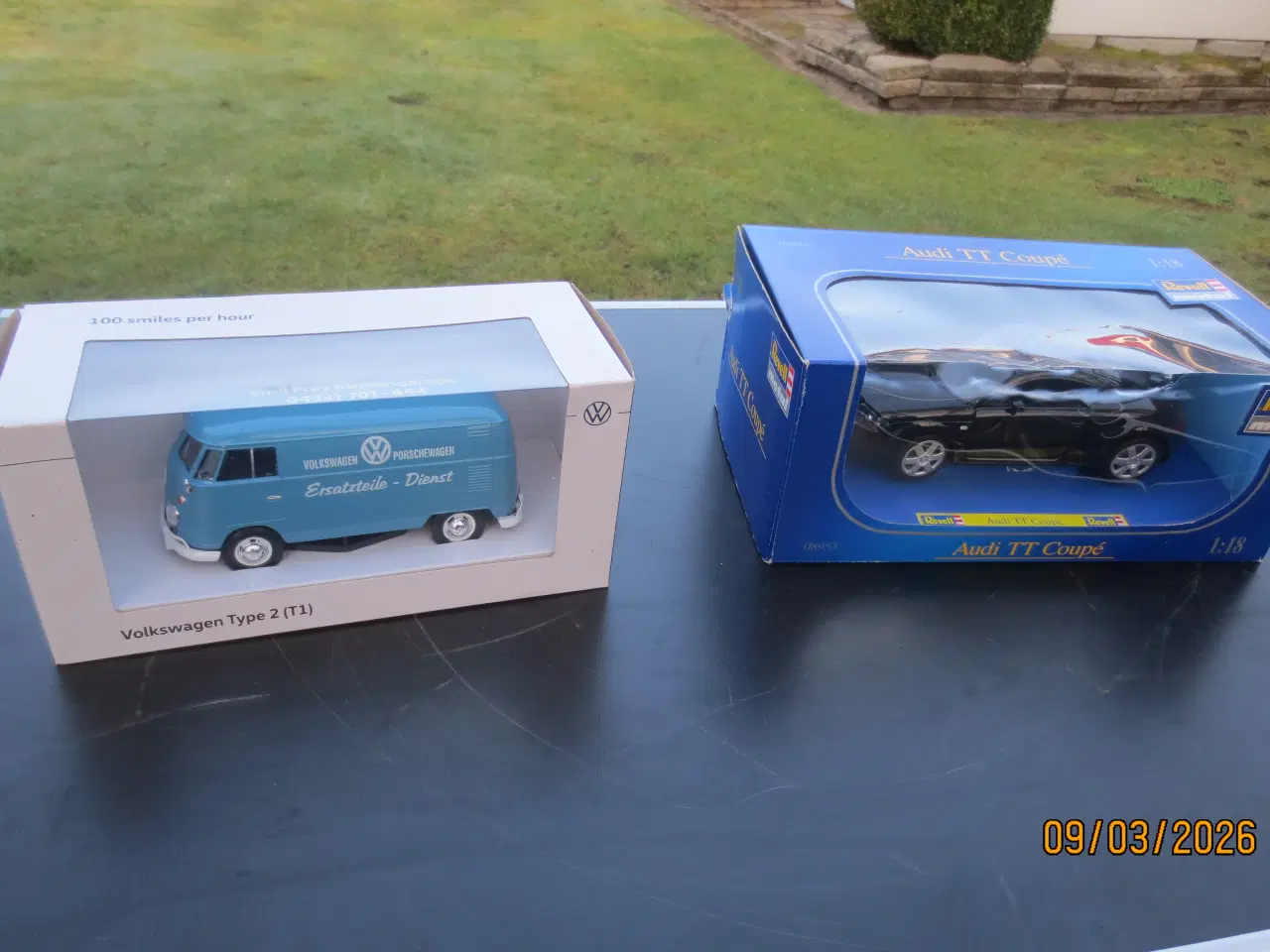 Billede 1 - 2 stk Nye Modelbil Audi TT Coupe og Volkswagen
