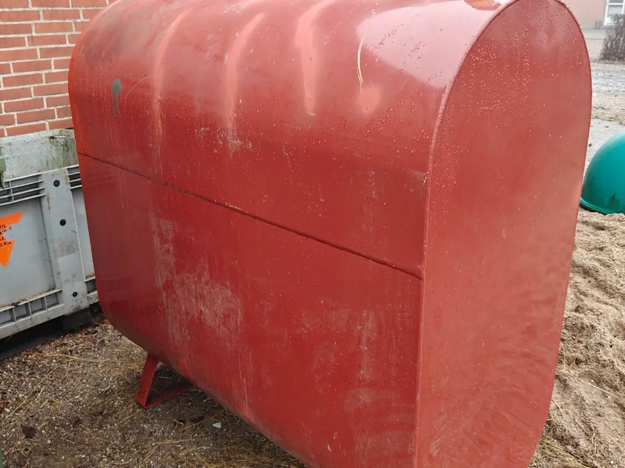 Billede 1 - 1200 l diesel tank med tankattest sælges