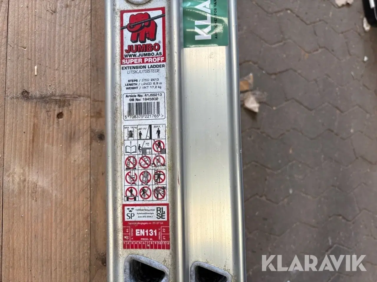 Billede 4 - Skydestige Jumbo 2x13 trin