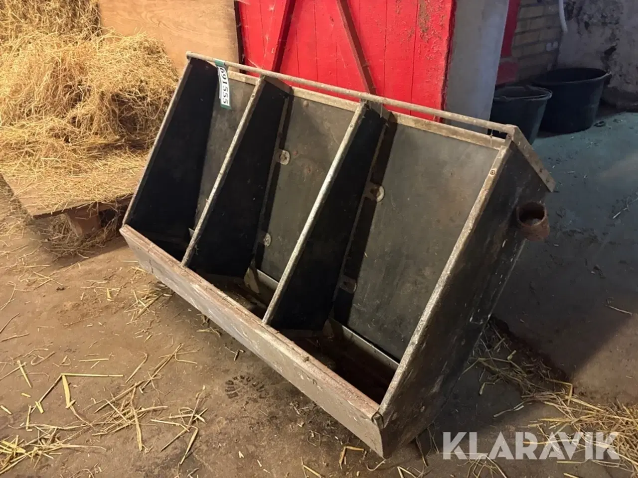 Billede 4 - Fodertrug 6 styk med 3 rum i hver.