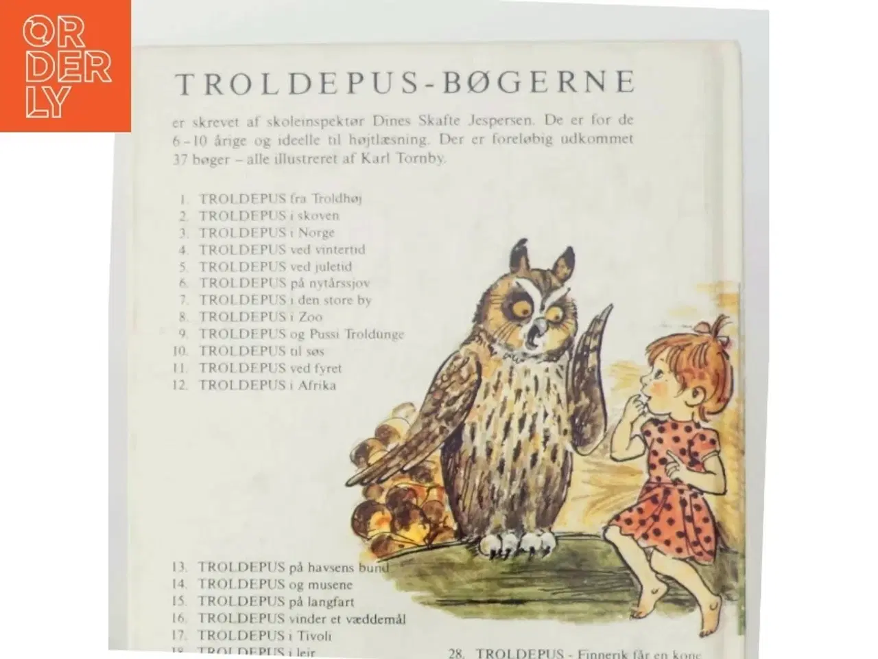 Billede 3 - Troldpus børnebog fra Chr. Erichsens Forlag