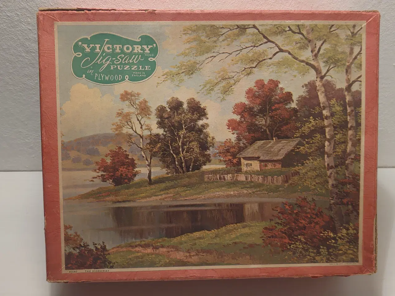 Billede 1 - Victory Jig-saw puzzle. 1000 træbrikker. Ca 1950