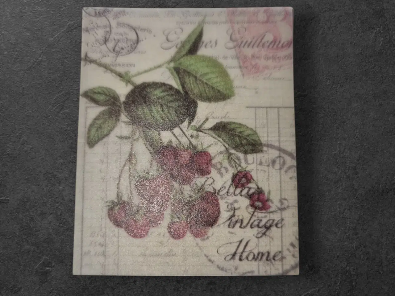 Billede 1 - Vintage jordbær med nostalgisk charme