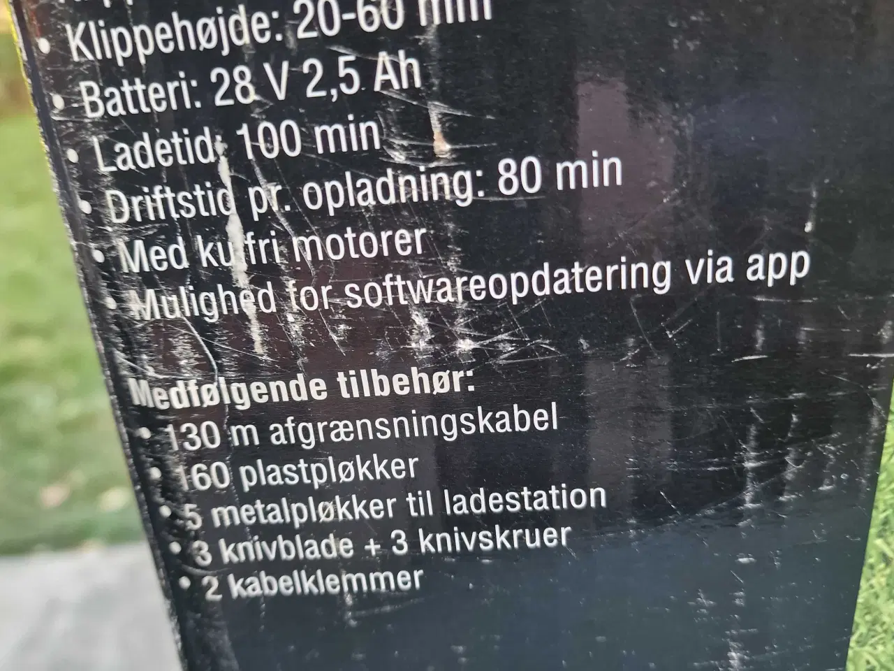 Billede 8 - Robotplæneklipper Adano model 3100