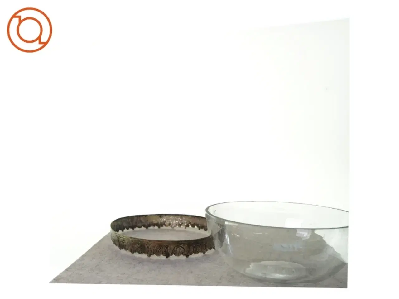 Billede 3 - Skål i glas (str. 20 x 9 se ham)