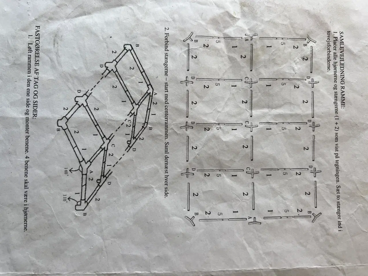 Billede 2 - Komplet ramme til Party Telt 5X8 meter+ Grundramme