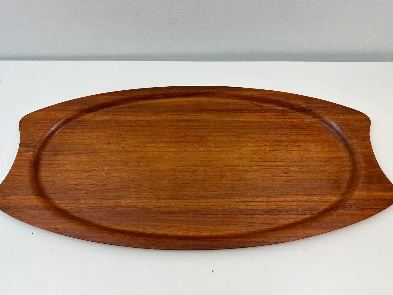 Billede 5 - Vintage serveringsbakke / bakke i teak (SILVA)