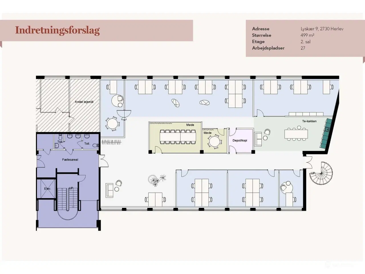 Billede 22 - Funktionelle lejemål med naturligt lysindfald lige ved Letbanen (2026)