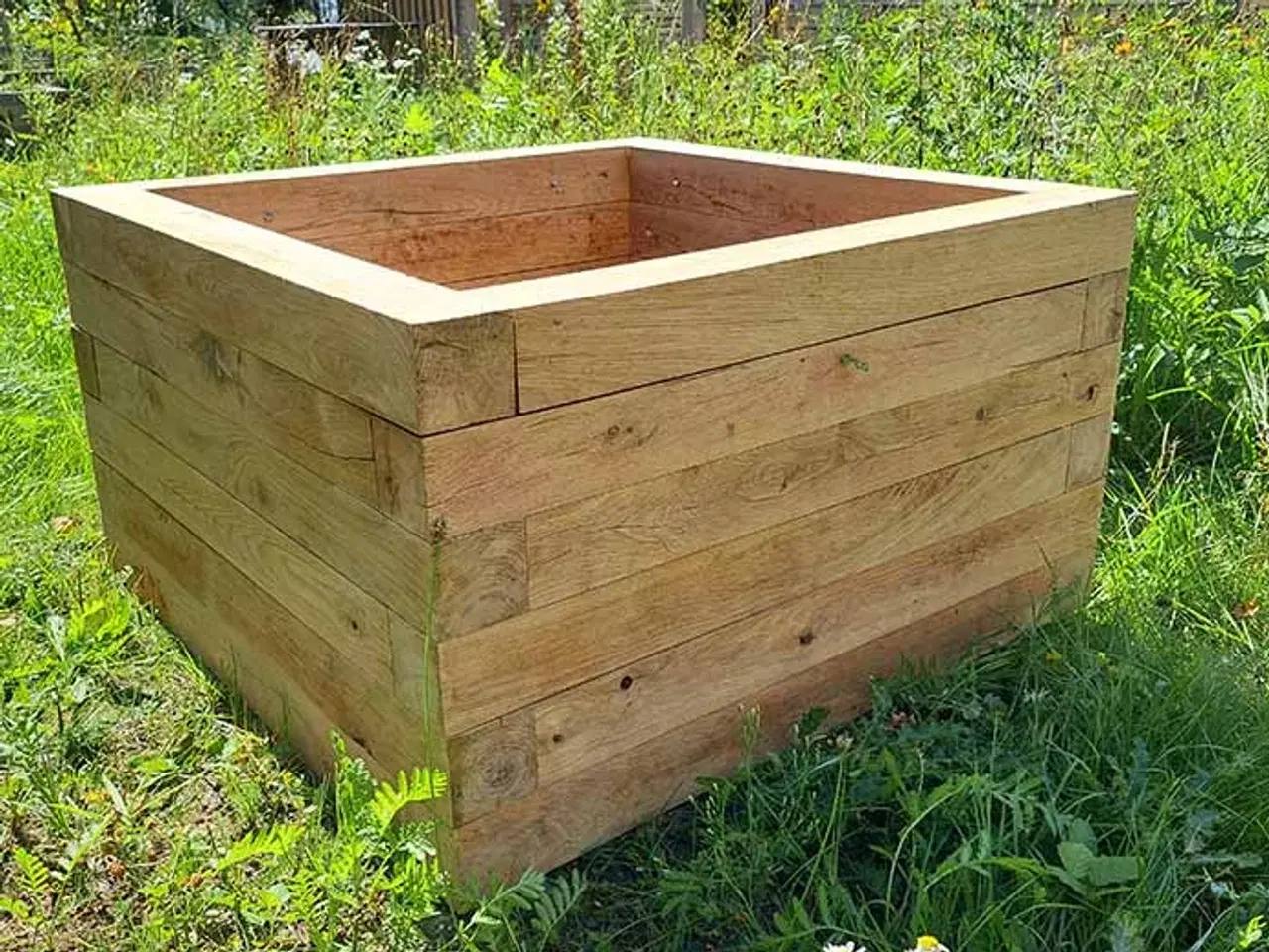 Billede 10 - Højbede, egetræ - byggesæt