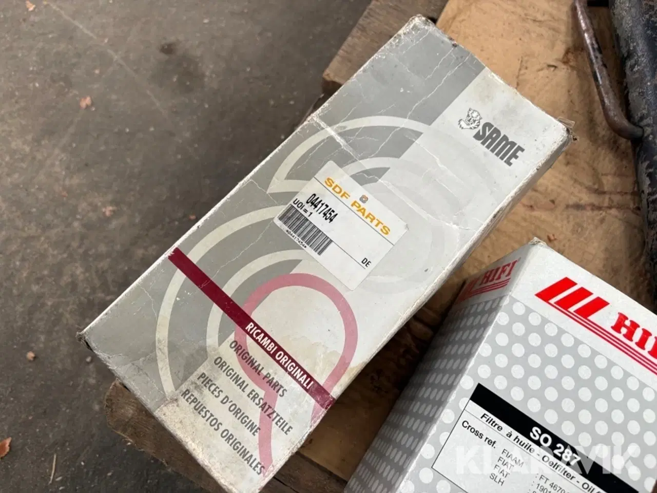 Billede 7 - Topstænger, støtteben og filtre