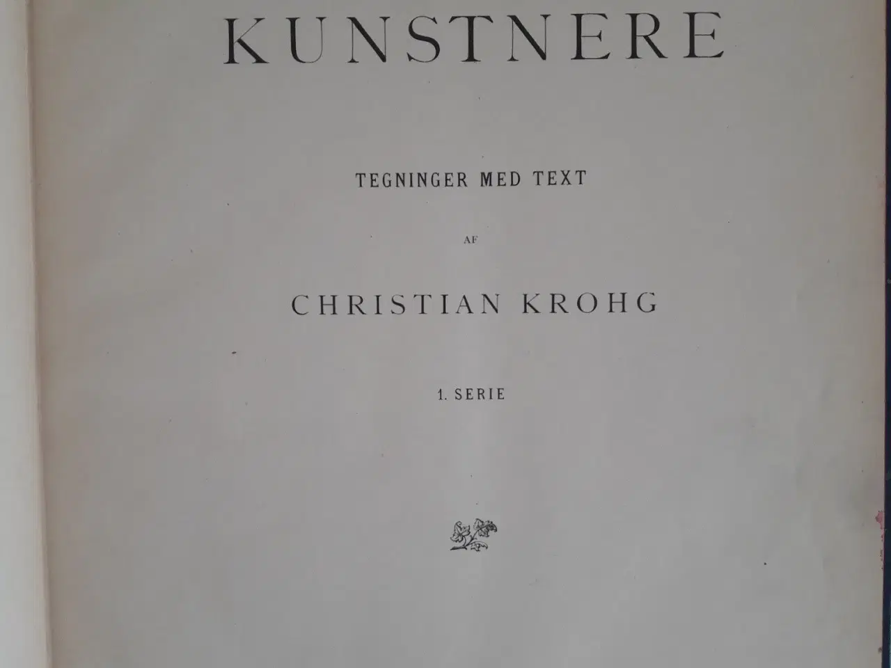 Billede 3 - Christian Krohg: Kunstnere