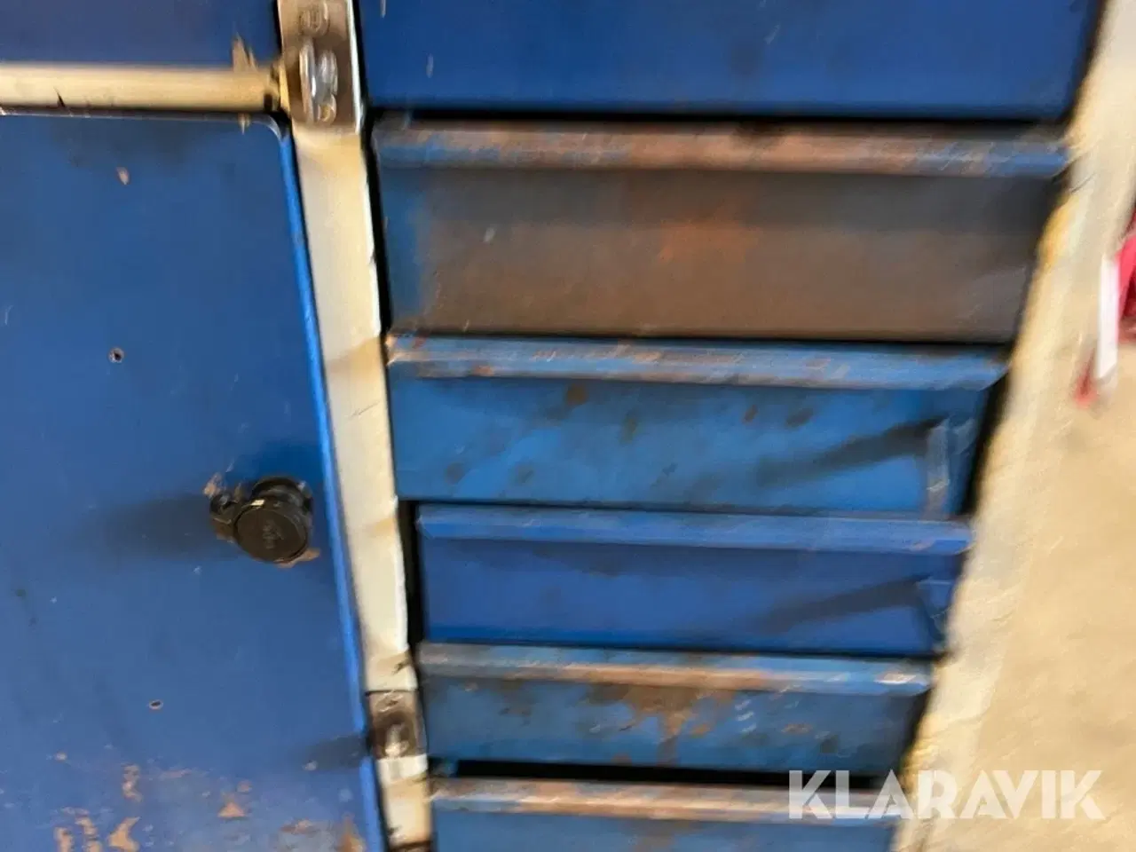 Billede 8 - Værkstedsbord på hjul AB