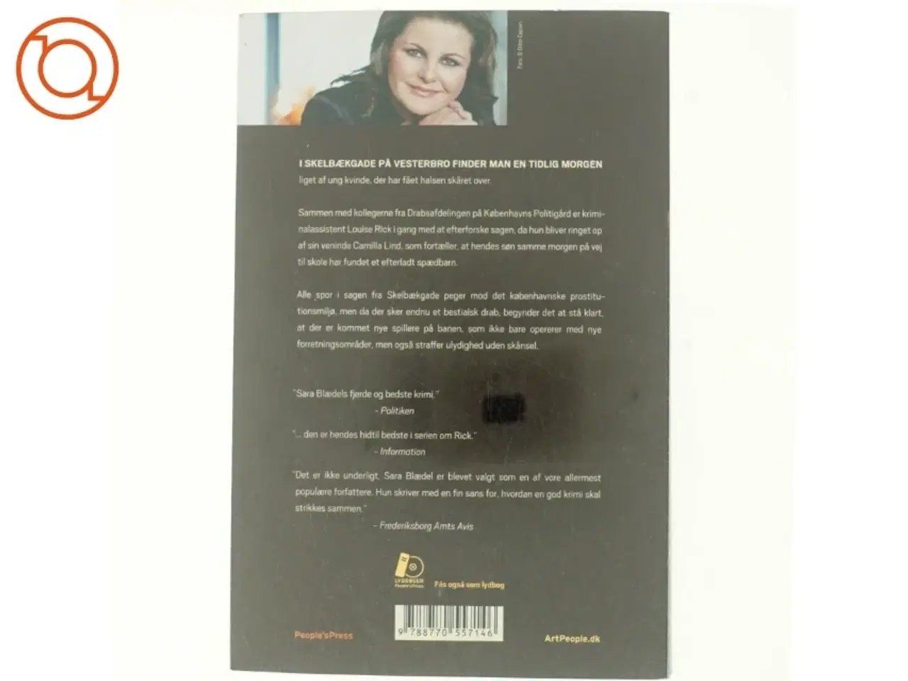 Billede 3 - Aldrig mere fri af Sara Blædel (Bog)