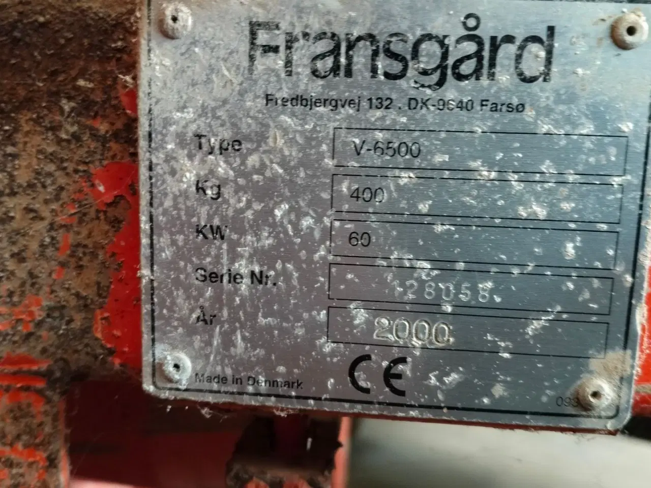 Billede 5 - Fransgård V-6500