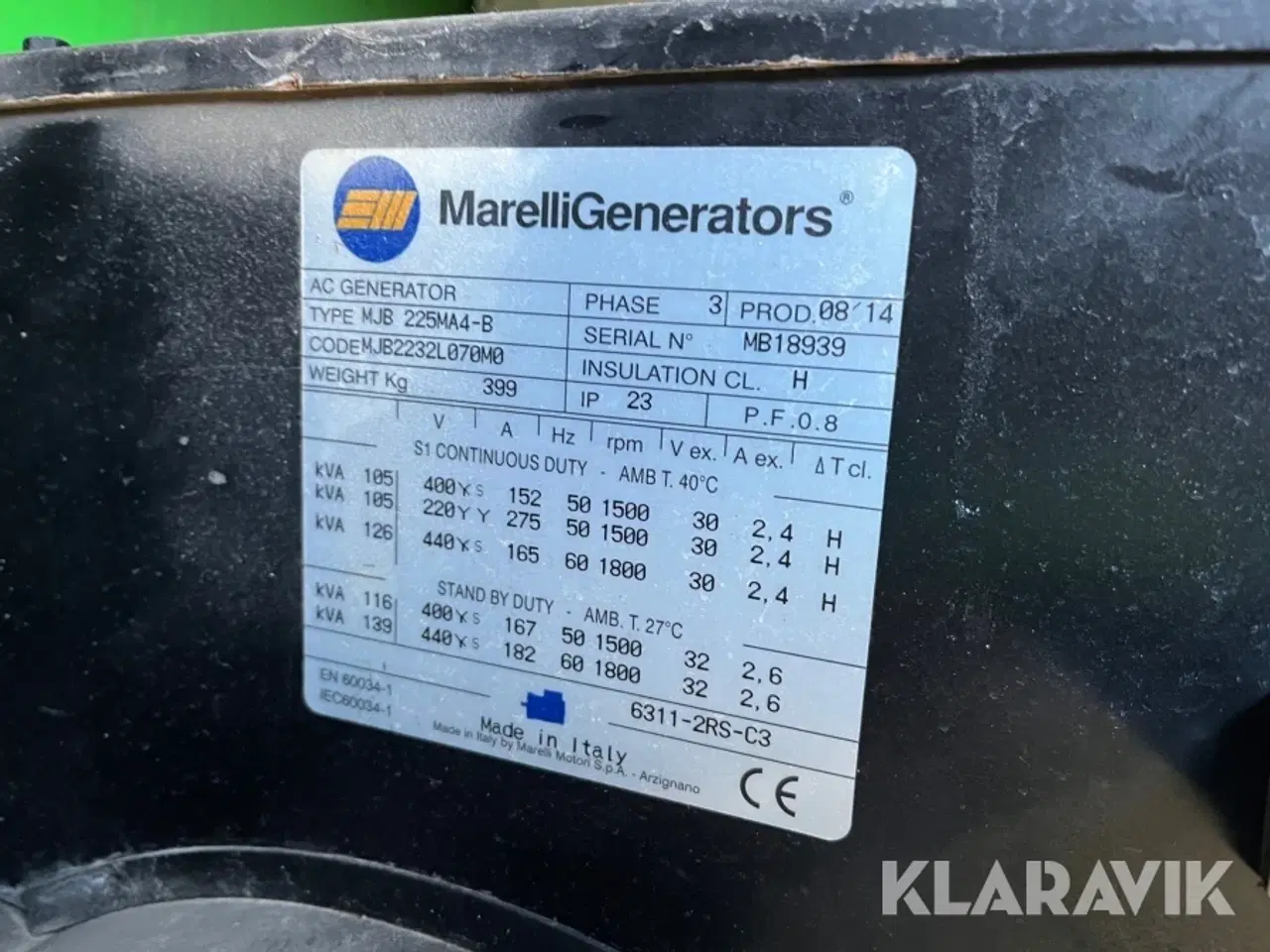 Billede 10 - Generator Green Power GP110 S/J-N 100KVA