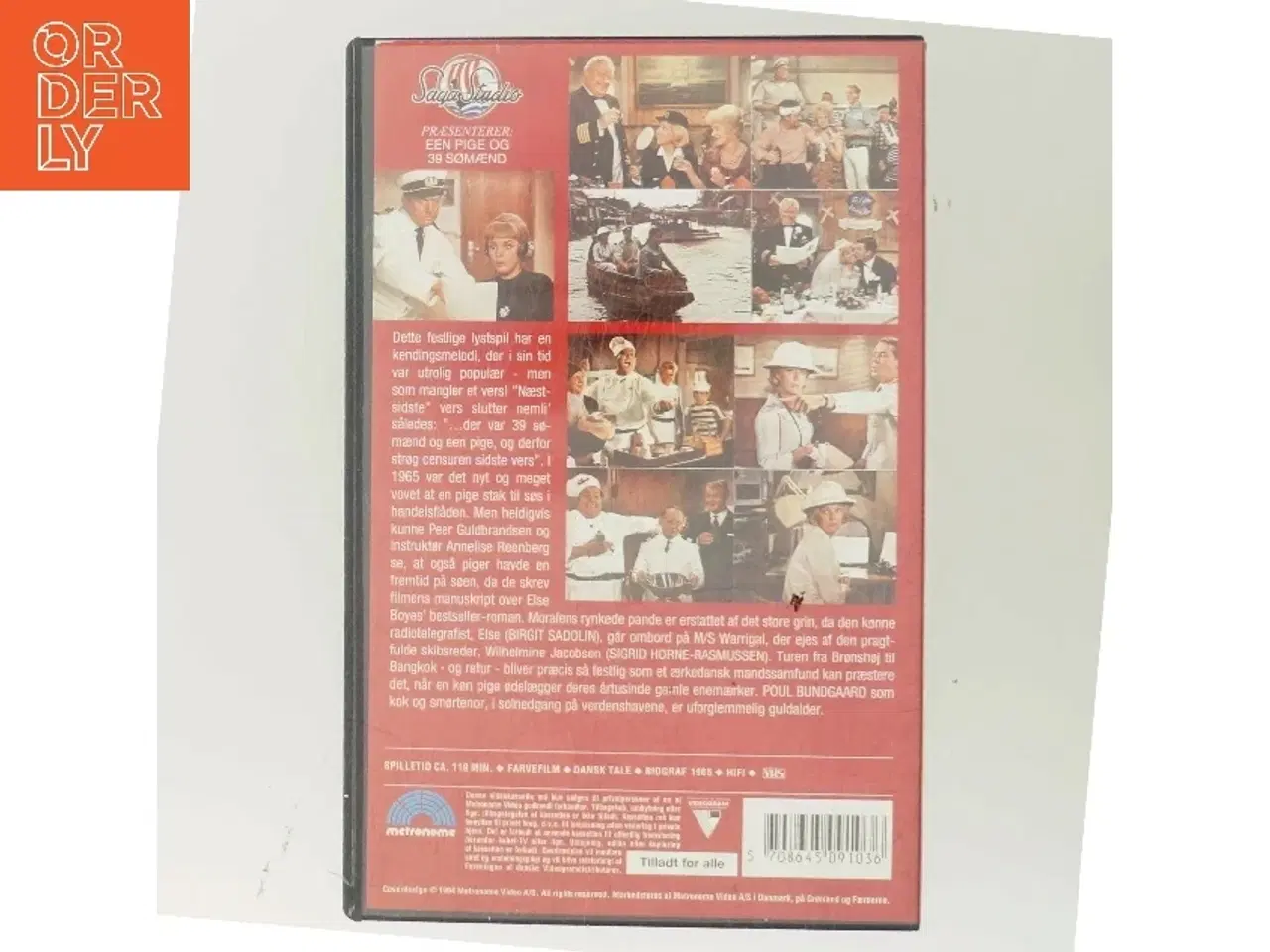 Billede 3 - Een pige og 39 sømænd med Birgit Sadolin (DVD)