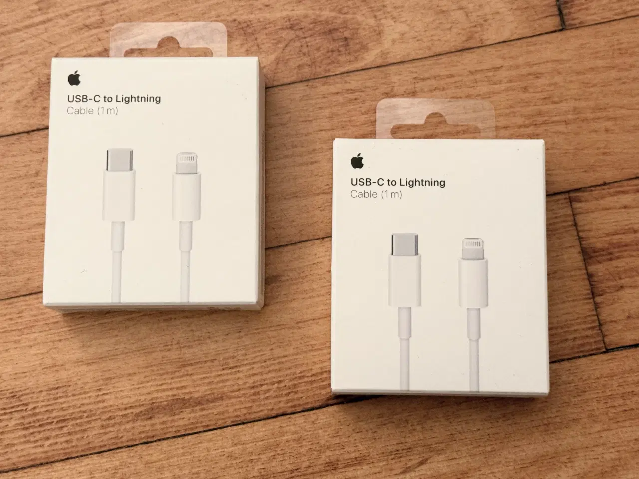 Billede 2 - 2stk uåbnet Apple USB-C til Lightning kabel 