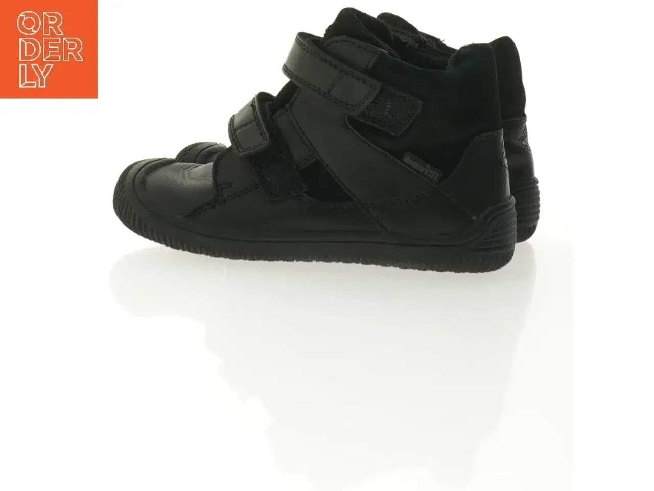Billede 4 - Sorte børnesko med velcro fra Bundgaard (str. 26)