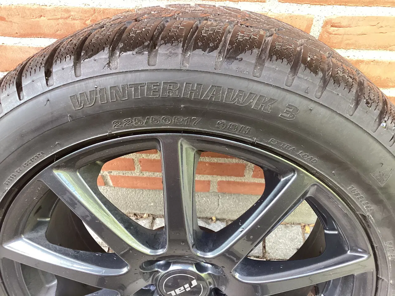 Billede 5 - 4 x 17” Alufælge / Firestone Winterhawk3 vinterdæk