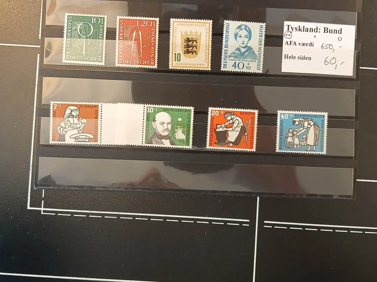 Billede 1 - Vesttyskland (125) 5 plancher med ældre og nyere f