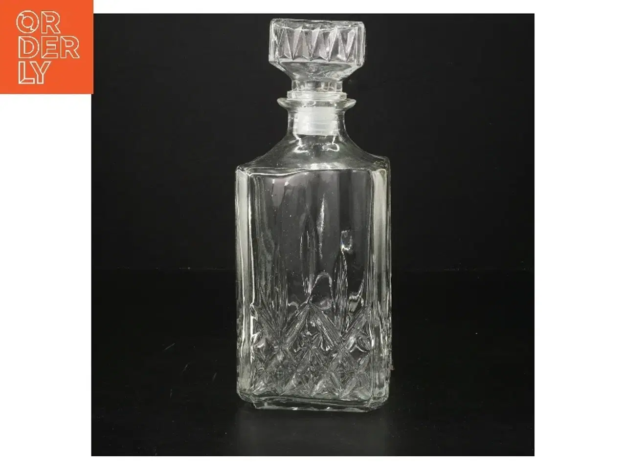 Billede 1 - Glas karaffel med aftagelig prop (str. 24 cm)