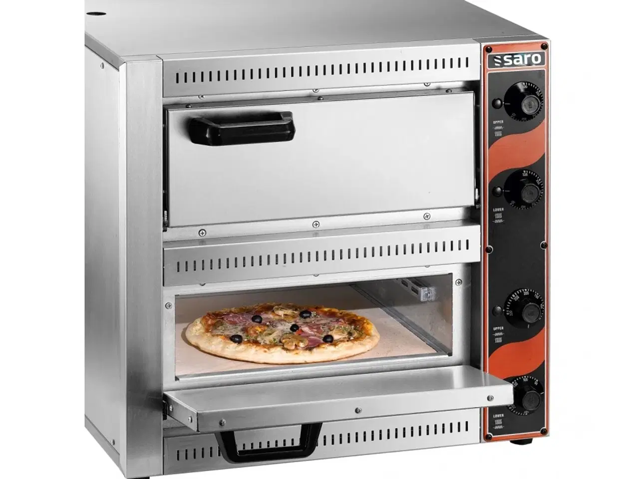 Billede 1 - Elektrisk Pizzaovn 2 pizzaer Ø 33 cm – PALERMO 2