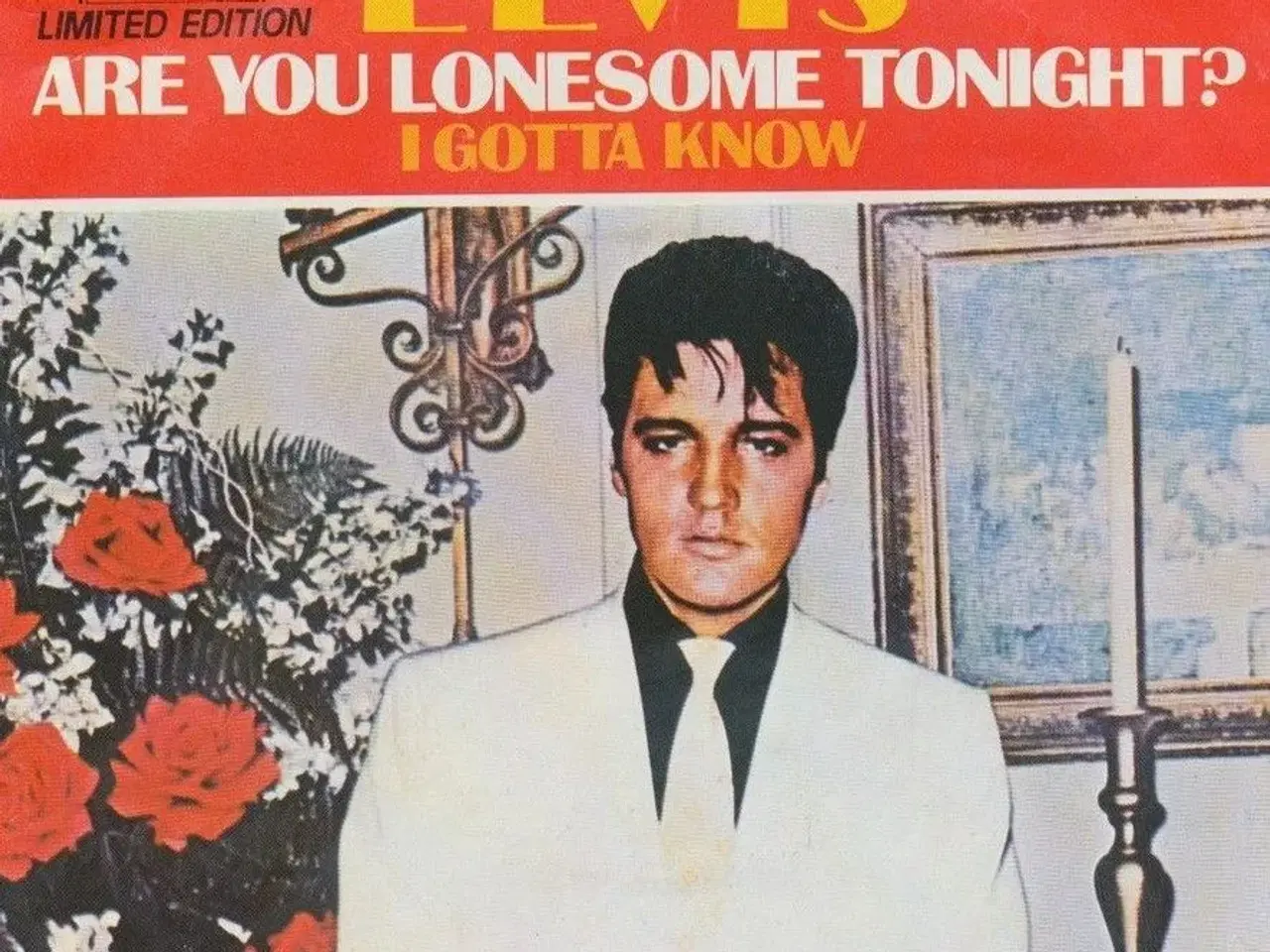 Billede 1 - elvis, single med are yu lonesome tonigt-i got a w