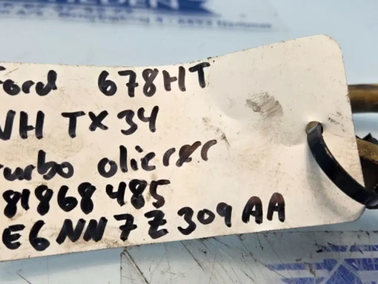 Billede 11 - Ford 678HT Turbo Olierør E6NN7Z309AA