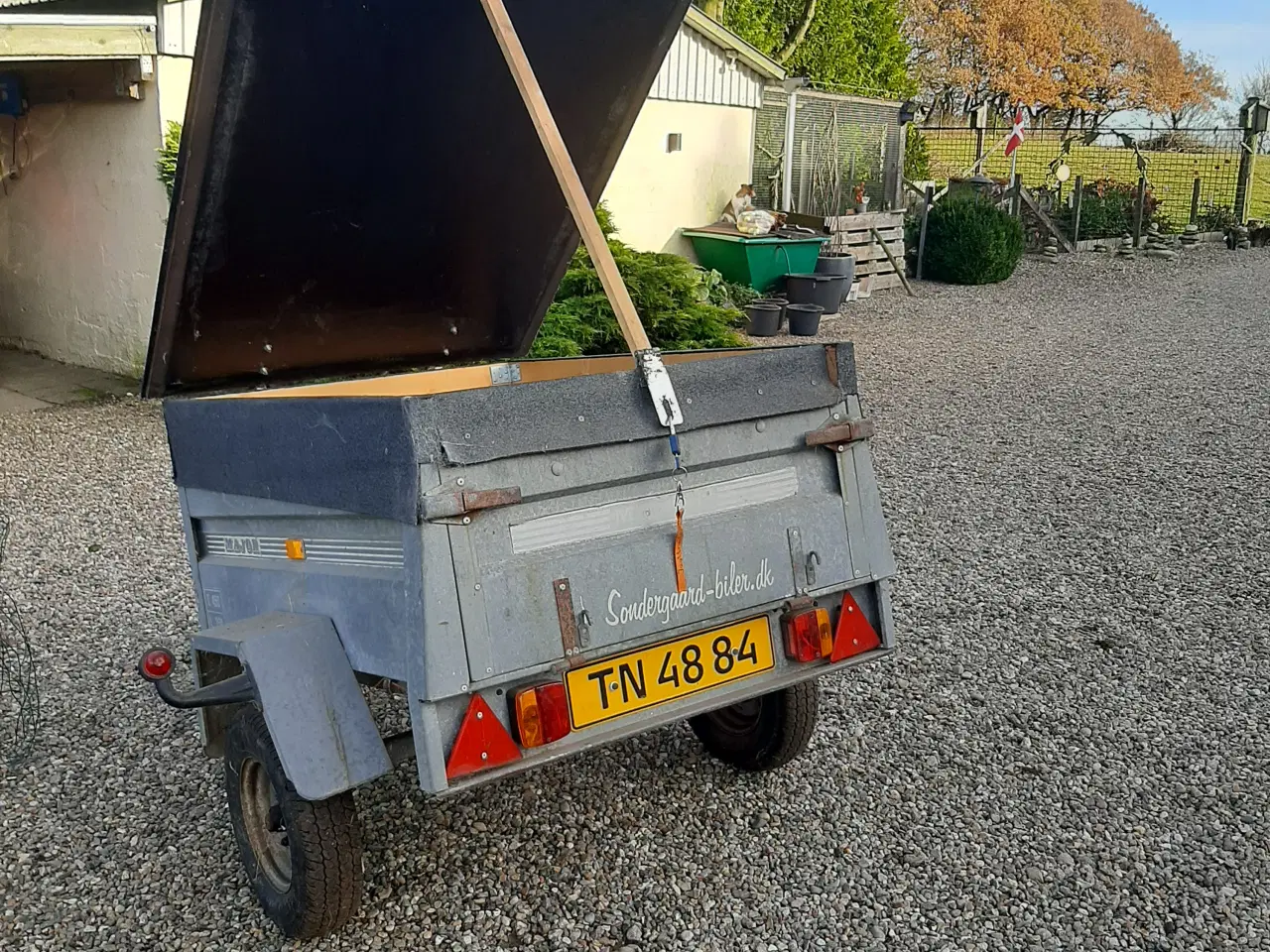 Billede 5 - Lokkegæs og trailer.