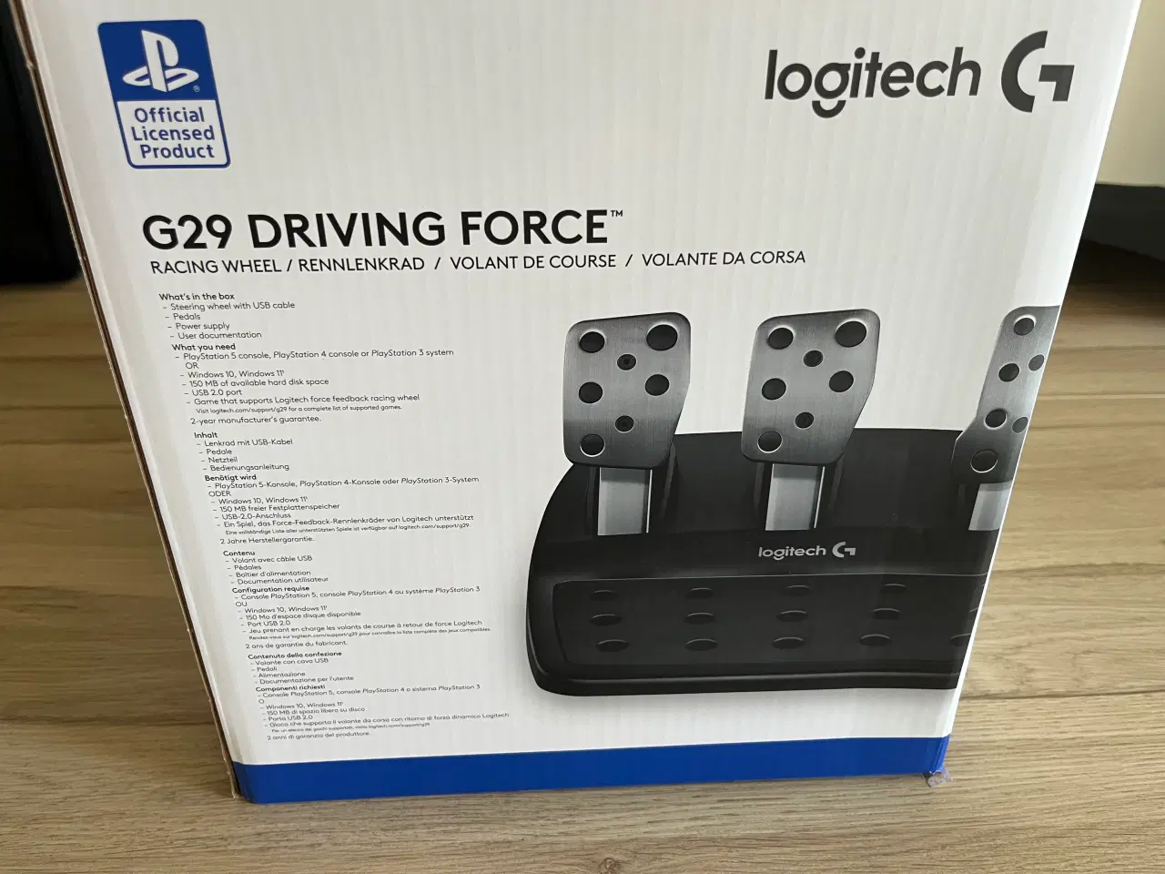 Billede 4 - Logitech G29 Driving Force rat 