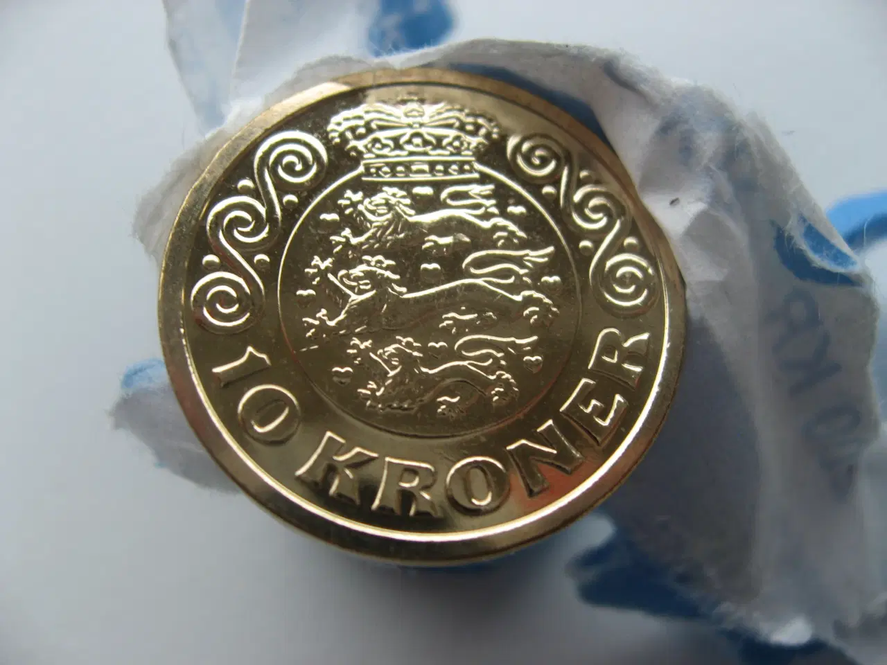 Billede 2 - Ucirkuleret/Ny 10 kr 2023 med Margrethes portræt