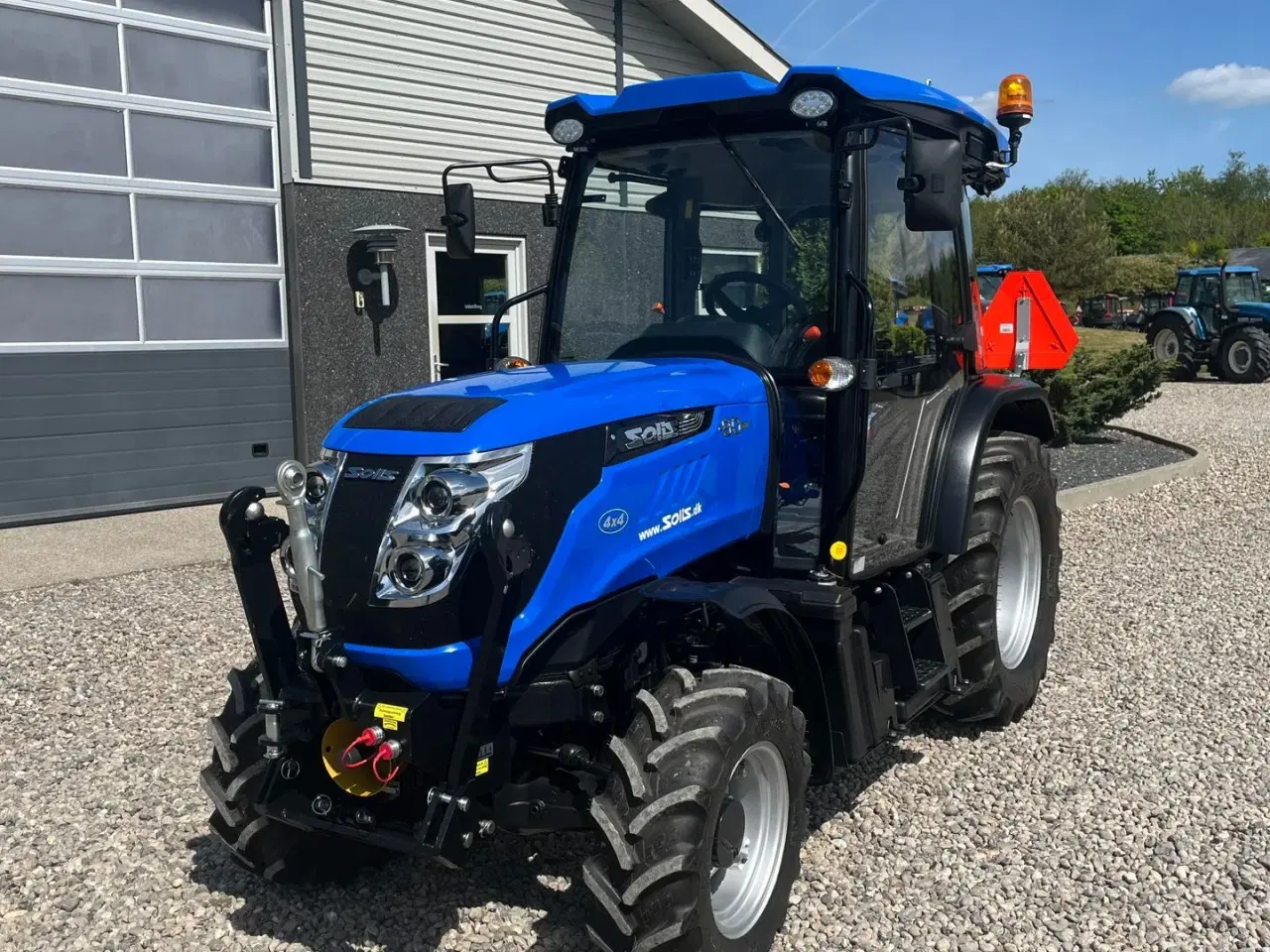 Billede 10 - Solis N 90 Med Krybegear, frontlift og frontPTO .