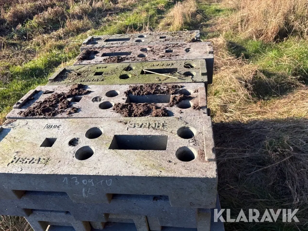 Billede 8 - Fødder til byggehegn Heras