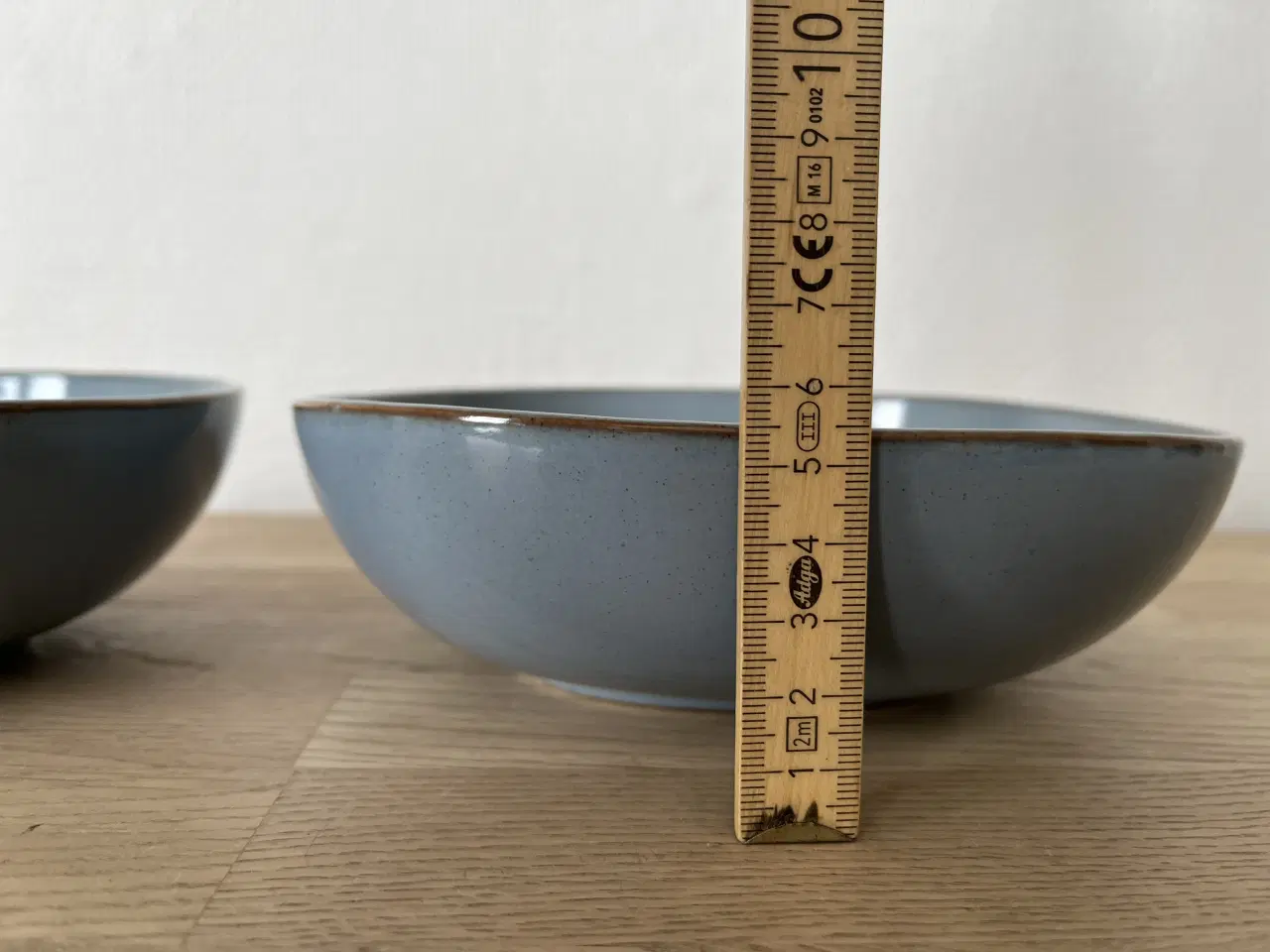 Billede 6 - 2 KELTUM stentøj skåle i farven “smokey blue”