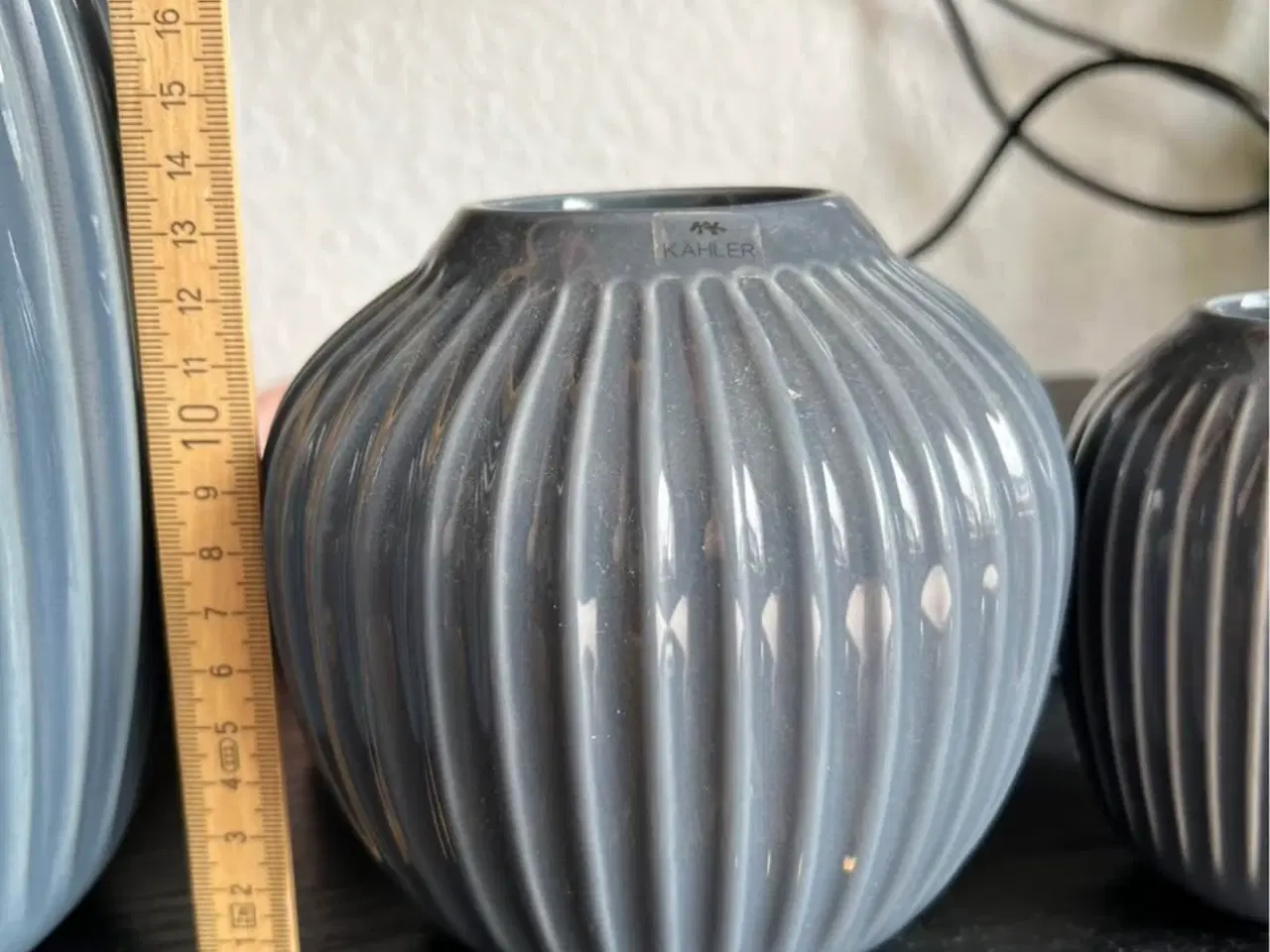 Billede 4 - Kähler vase 3 størrelser