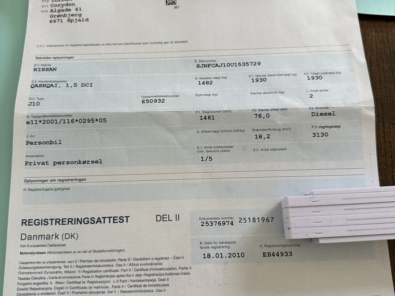 Billede 13 - Nissan Quasquai 1,5 DCI årg 2010