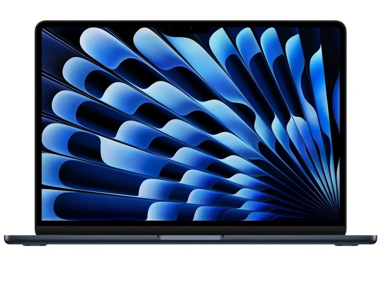 Billede 1 - 13" Apple MacBook Air (Mørkeblå) - Apple M3 256GB SSD 8GB (2024) - Grade B