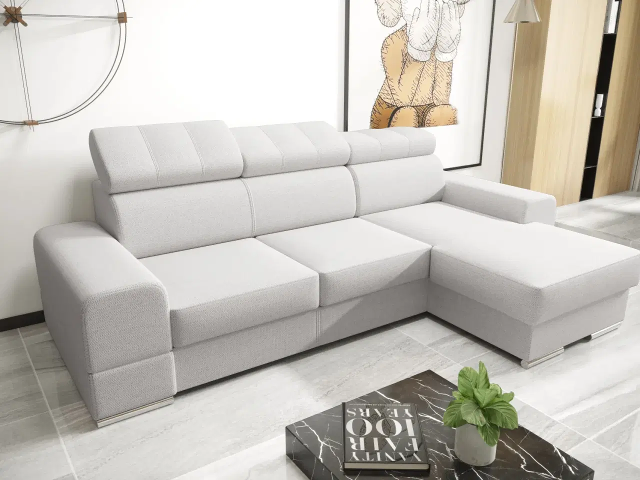 Billede 1 - ROYALS MINI HJØRNESOFA  260×160