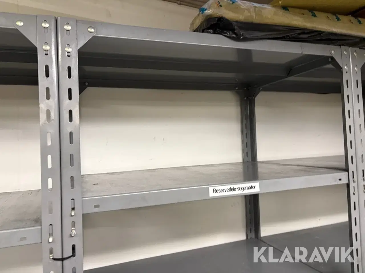 Billede 9 - Værkstedsreoler 4 sektioner